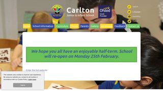 Carlton Junior & Infant School - Early Essence login for parents