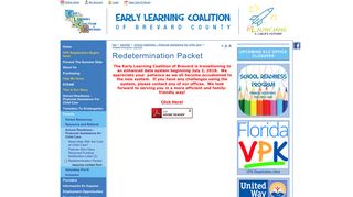 Early Learning Coalition - Redetermination Packet