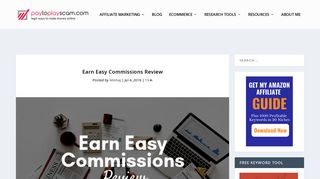 Earn Easy Commissions Review - Make Money Online
