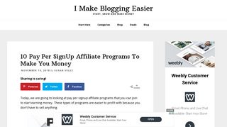 10 Pay Per Sign Up Affiliate Programs To Make You Money