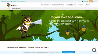 Earn money easily with our Affiliate Program - Snel.com
