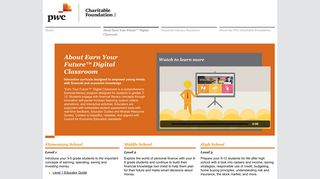 About Earn Your Future™ Digital Classroom - PwC Earn Your Future™