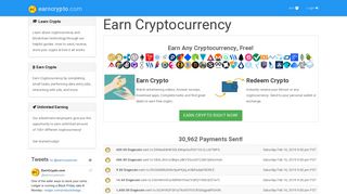 EarnCrypto.com | Earn Cryptocurrency