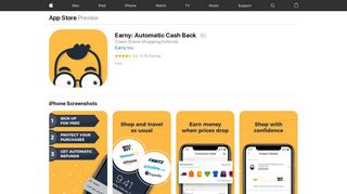 Earny: Automatic Cash Back on the App Store - iTunes - Apple