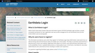 Earthdata Login | Earthdata