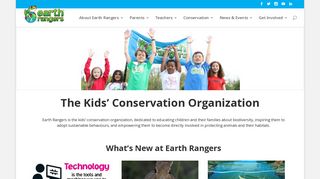 Earth Rangers Homepage