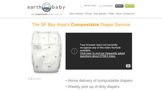 EarthBaby: Compostable Diaper Service | San Francisco Bay Area