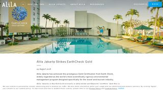 Alila Jakarta Strikes Earth Check Gold - Alila Hotels