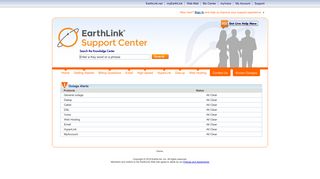 Outage Table - EarthLink Support