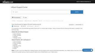 Sync Earthmate for Apple iOS with Explore portal - Knowledgebase ...