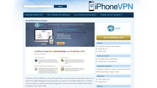 EarthVPN IPhone Review | iPhone VPN