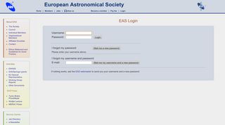 European Astronomical Society (EAS)