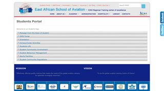 Students Portal - East African School of Aviation