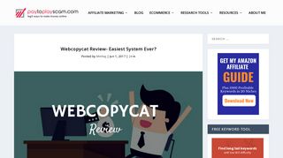 Webcopycat Review- Easiest System Ever? - Make Money Online