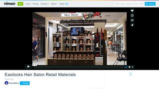 Easilocks Hair Salon Retail Materials on Vimeo