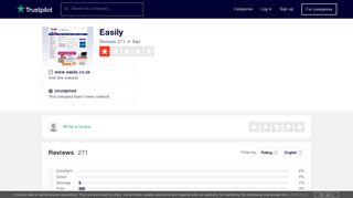 Easily Reviews | Read Customer Service Reviews of www.easily.co.uk