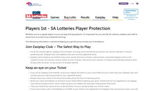 Players 1st | SA Lotteries - Tatts.com