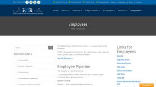 Employee Pipeline - East Baton Rouge Parish Schools | Employees