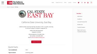 East Bay - California State University
