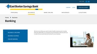 Business Banking | East Boston Savings Bank