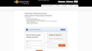 CorePower Yoga (East Coast) Online