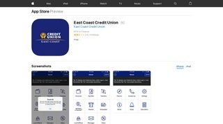 East Coast Credit Union on the App Store - iTunes - Apple