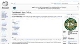 East Georgia State College - Wikipedia