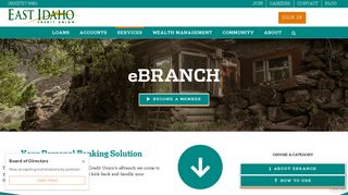 eBranch - East Idaho Credit Union - Your Personal Banking Solution