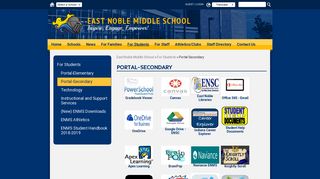Portal-Secondary - East Noble Middle School