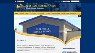 East Noble Middle School: Home