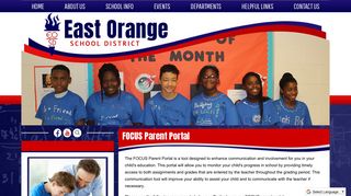 FOCUS Parent Portal - East Orange School District