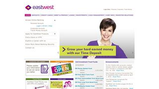 EastWest Bank | Home - [EastWestBanker.com]