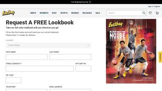 Request a Catalog - Eastbay Mobile