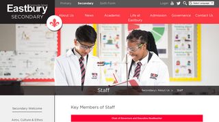 Staff | Eastbury Comprehensive School - Eastbury Community School