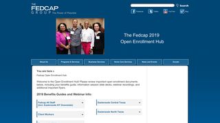 Fedcap Open Enrollment Hub | Jobs for People... Services for Business