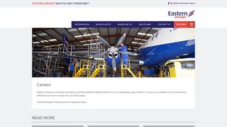 Careers l Eastern Airways | Eastern Airways