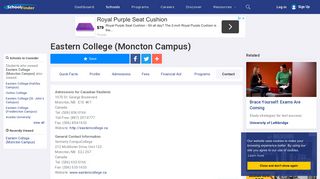 Eastern College (Moncton Campus) - SchoolFinder.com!