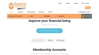 Personal - Eastern Credit Union - Leading the way