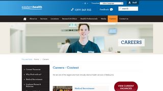 Careers - Eastern Health