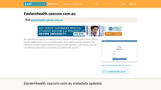 Eastern Health Cascom (Easternhealth.cascom.com.au) - ShiftMatch ...