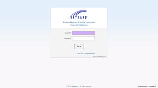 Login - Powered by Skyward - Eastern Howard School Corporation
