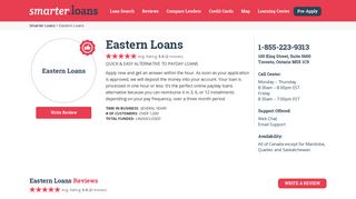 Eastern Loans Personal Loans. Eastern Loans Reviews - Smarter Loans