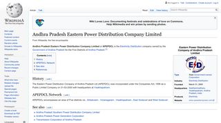 Andhra Pradesh Eastern Power Distribution Company Limited ...