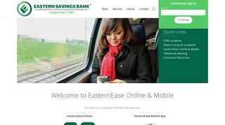 EasternEase Online - Eastern Savings Bank