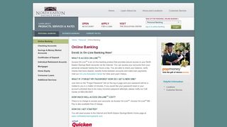 Online Banking - North Easton Savings Bank