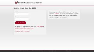 Sign In - Eastern Washington University