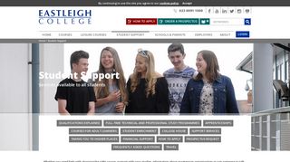 Student Support · Eastleigh College
