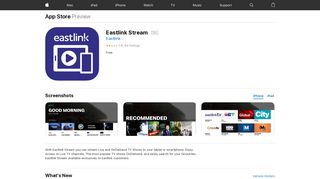 Eastlink Stream on the App Store - iTunes - Apple