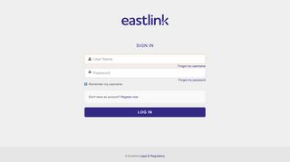 Eastlink - website unavailable - convergentcare.com