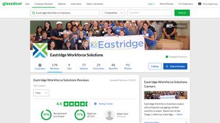 Eastridge Workforce Solutions Reviews | Glassdoor